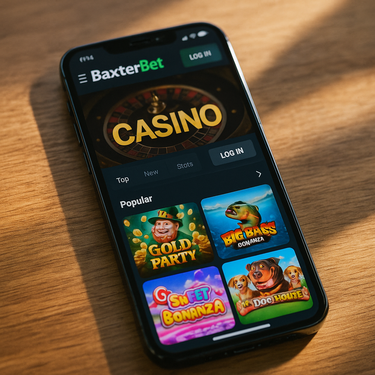 Baxterbet Casino - Mobile Platform - Play on Android and iOS